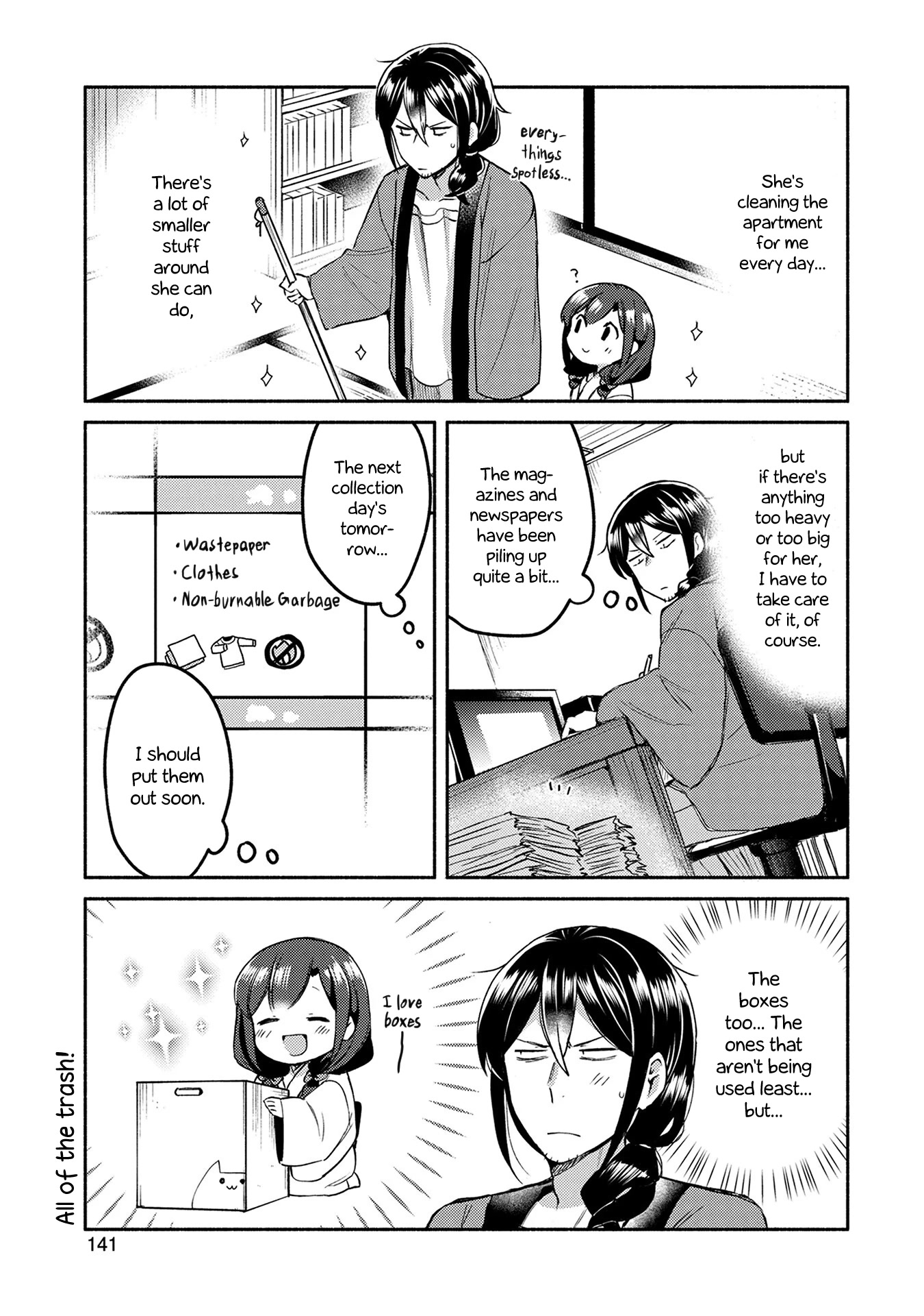 Mangaka-sensei to Zashiki Warashi Chapter 8 page 3 - Chapter 8