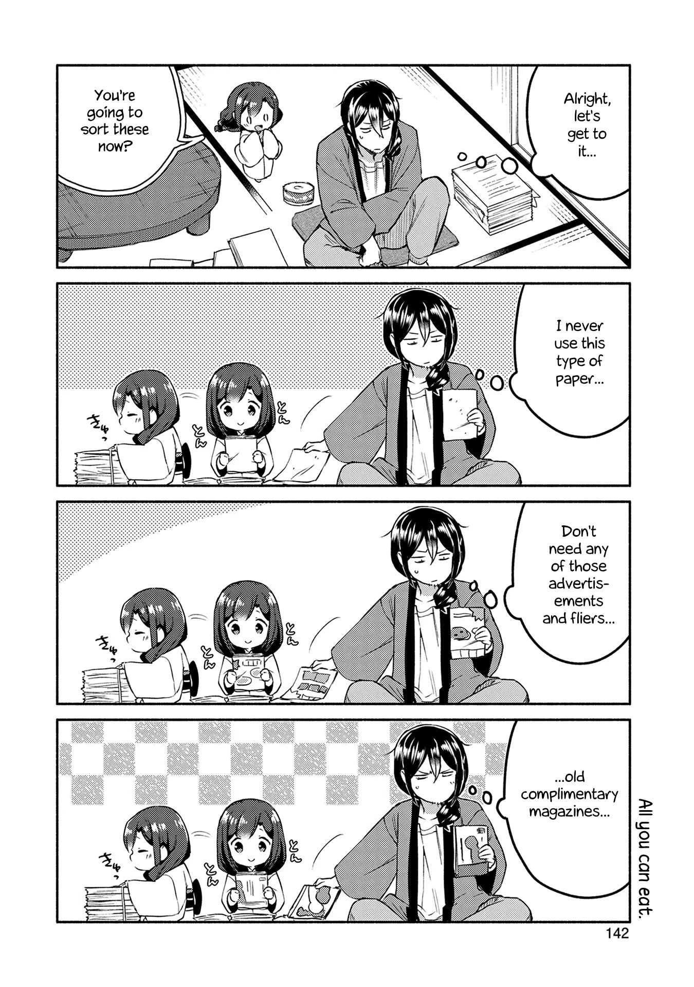 Mangaka-sensei to Zashiki Warashi Chapter 8 page 4 - Chapter 8