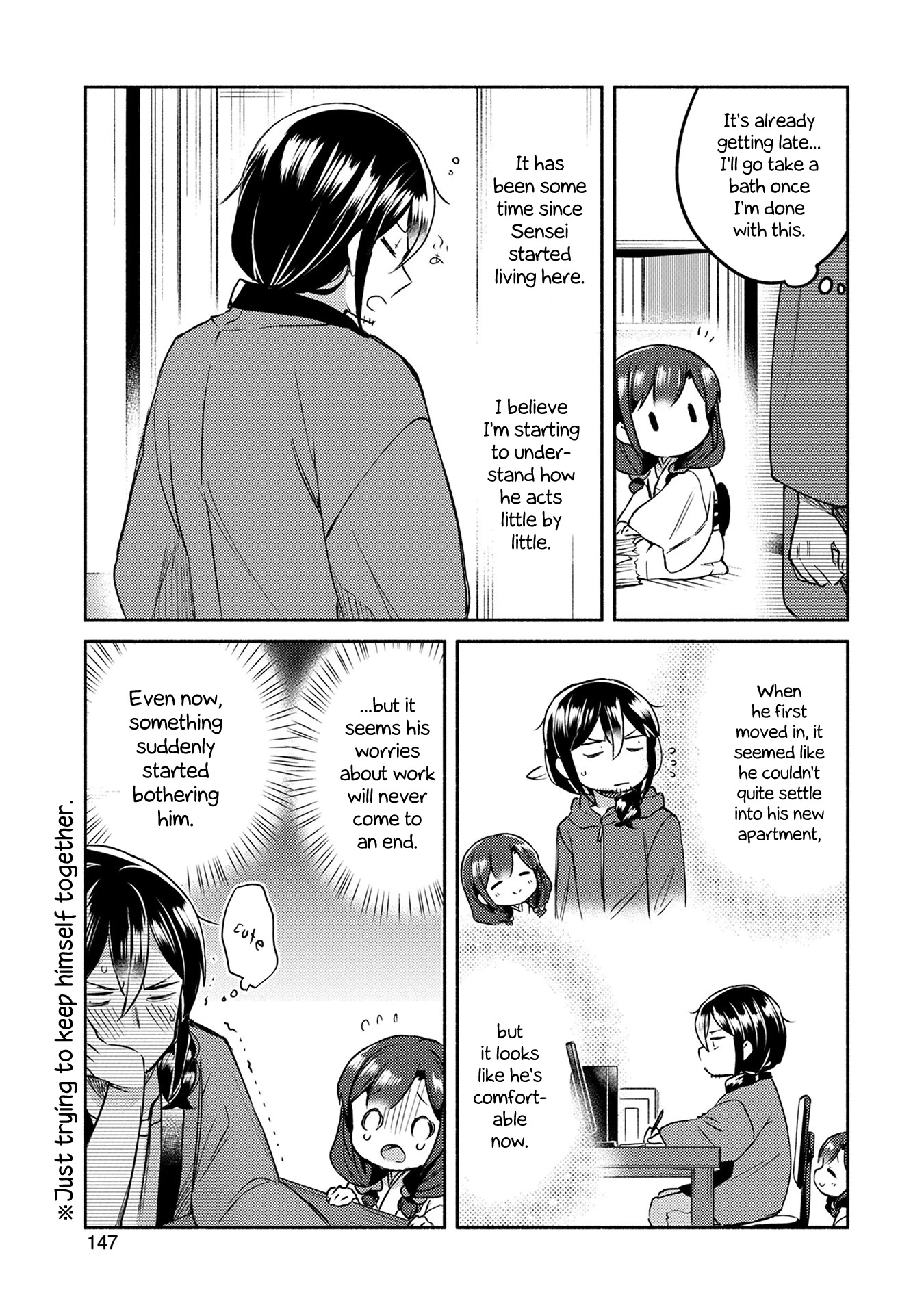 Mangaka-sensei to Zashiki Warashi Chapter 8 page 9 - Chapter 8