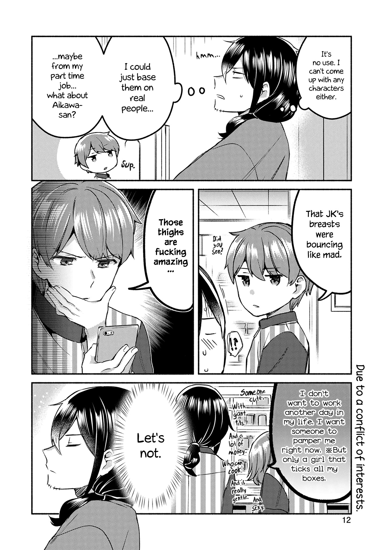 Mangaka-sensei to Zashiki Warashi Chapter 9 page 13 - Chapter 9