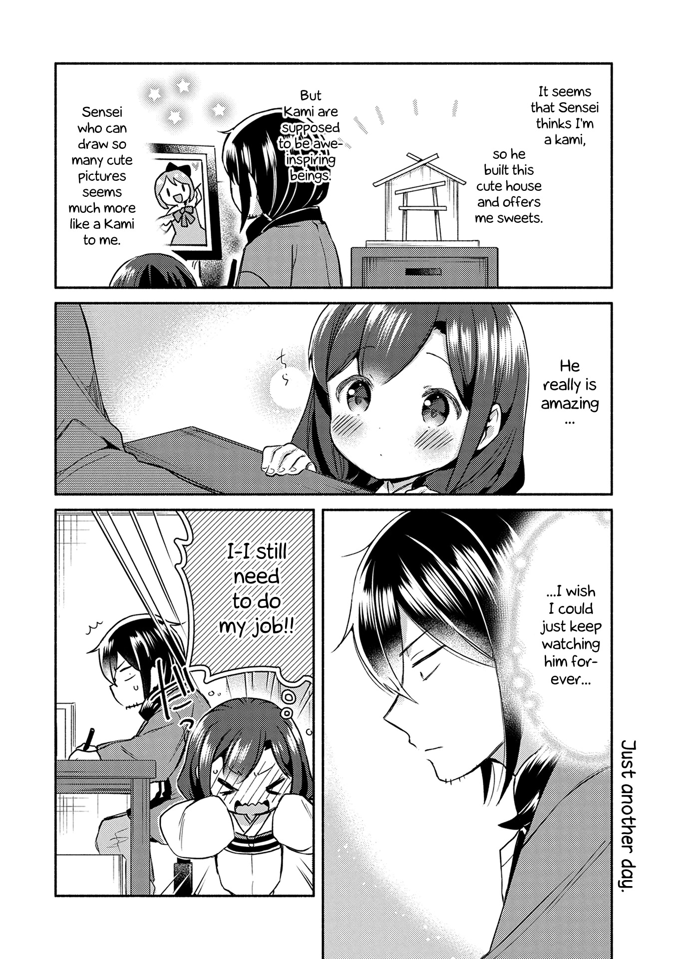 Mangaka-sensei to Zashiki Warashi Chapter 9 page 7 - Chapter 9