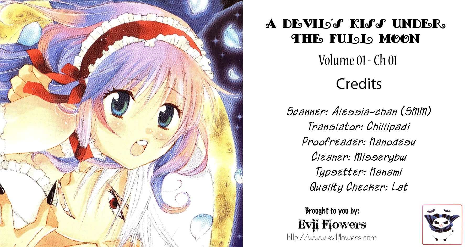 Mangetsu no Yoru ni Akuma no Kiss Chapter 1 page 8 - Chapter 1: A Devil's Kiss Under the Full Moon