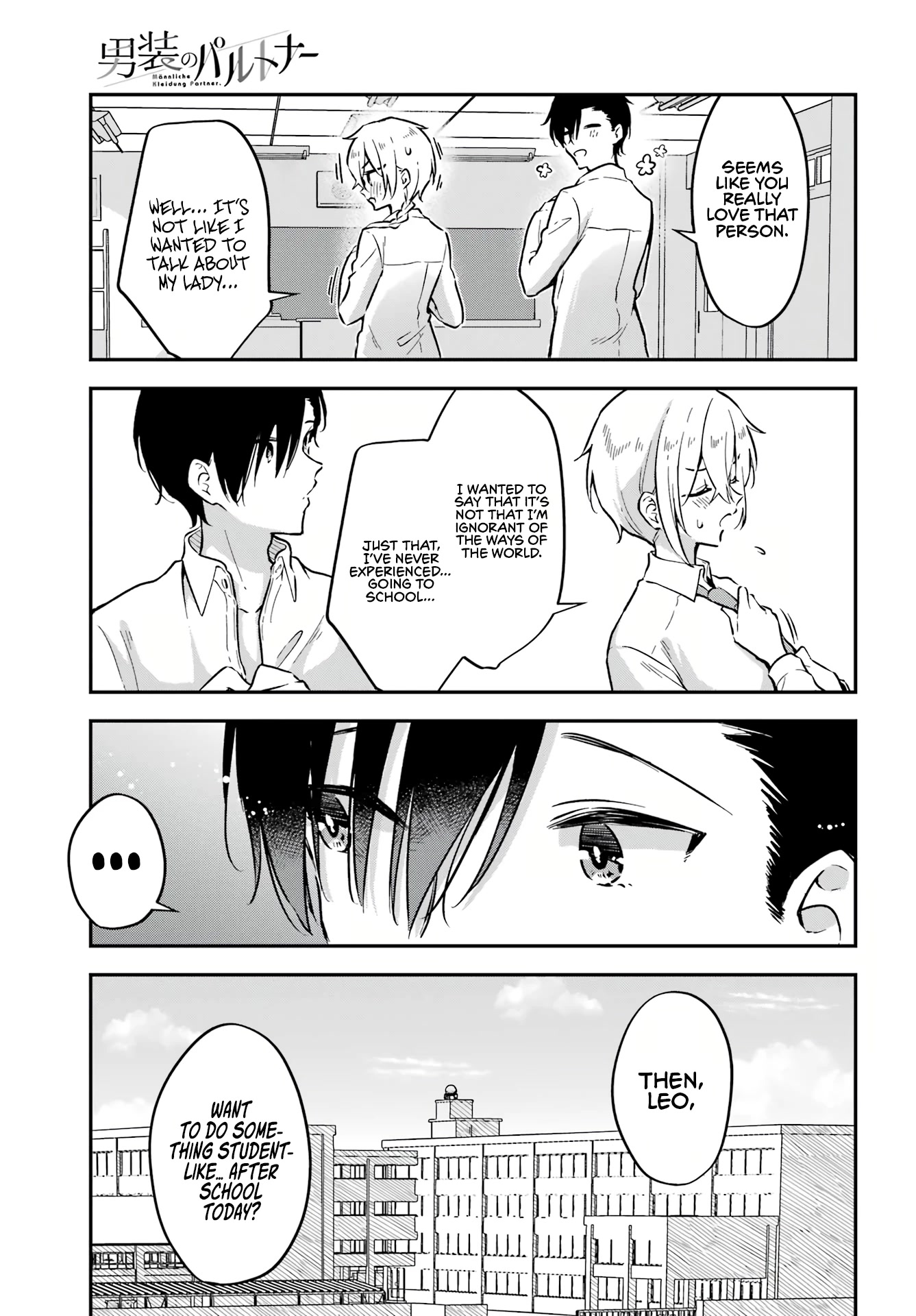 Manly Clothes Partner Chapter 4 page 10 - Chapter 4