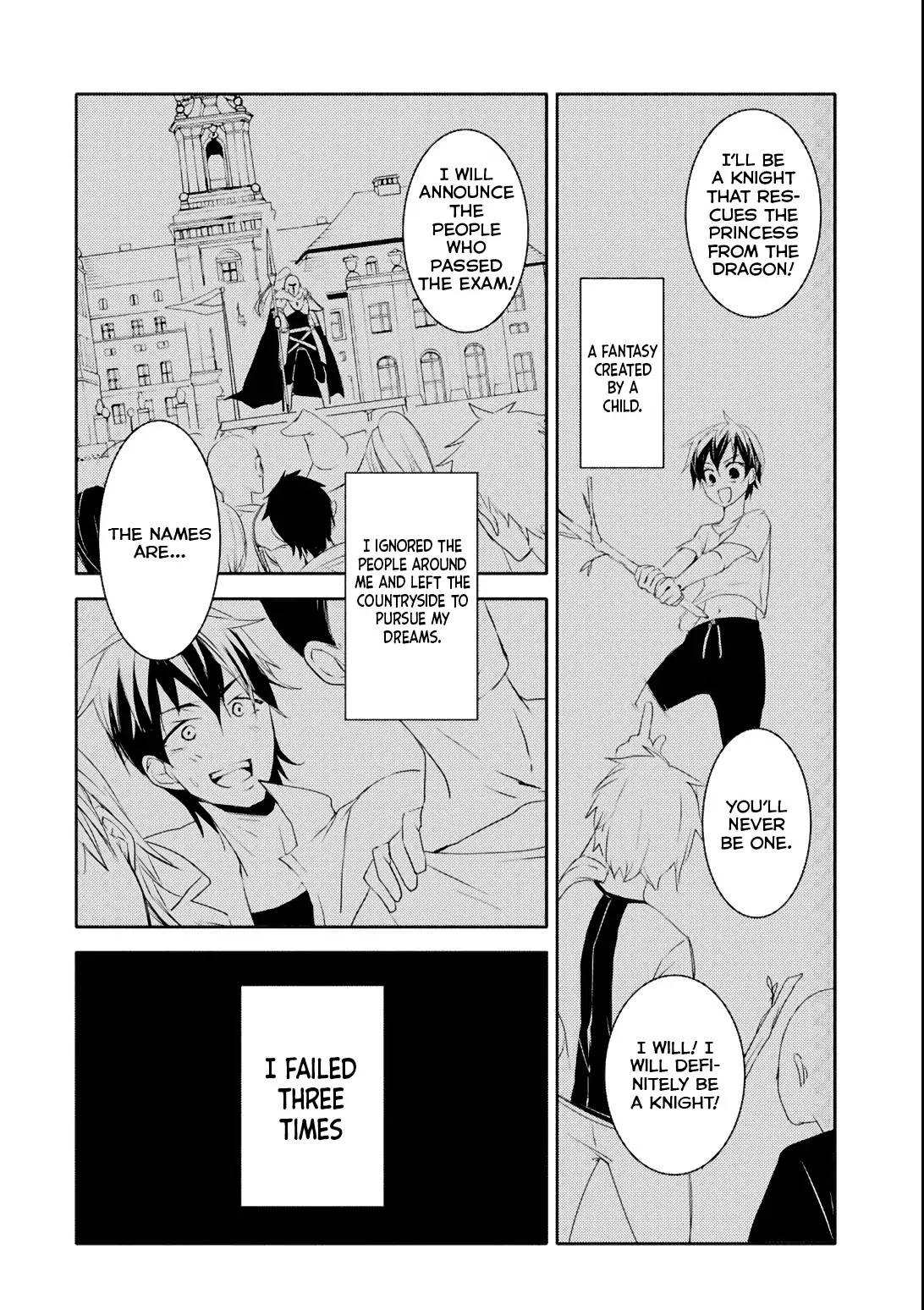 Mannen D-rank No Chuunen Boukensha, Yotta Ikioi De Densetsu No Ken Wo Hikkonuku Chapter 1 page 12 - Chapter 1
