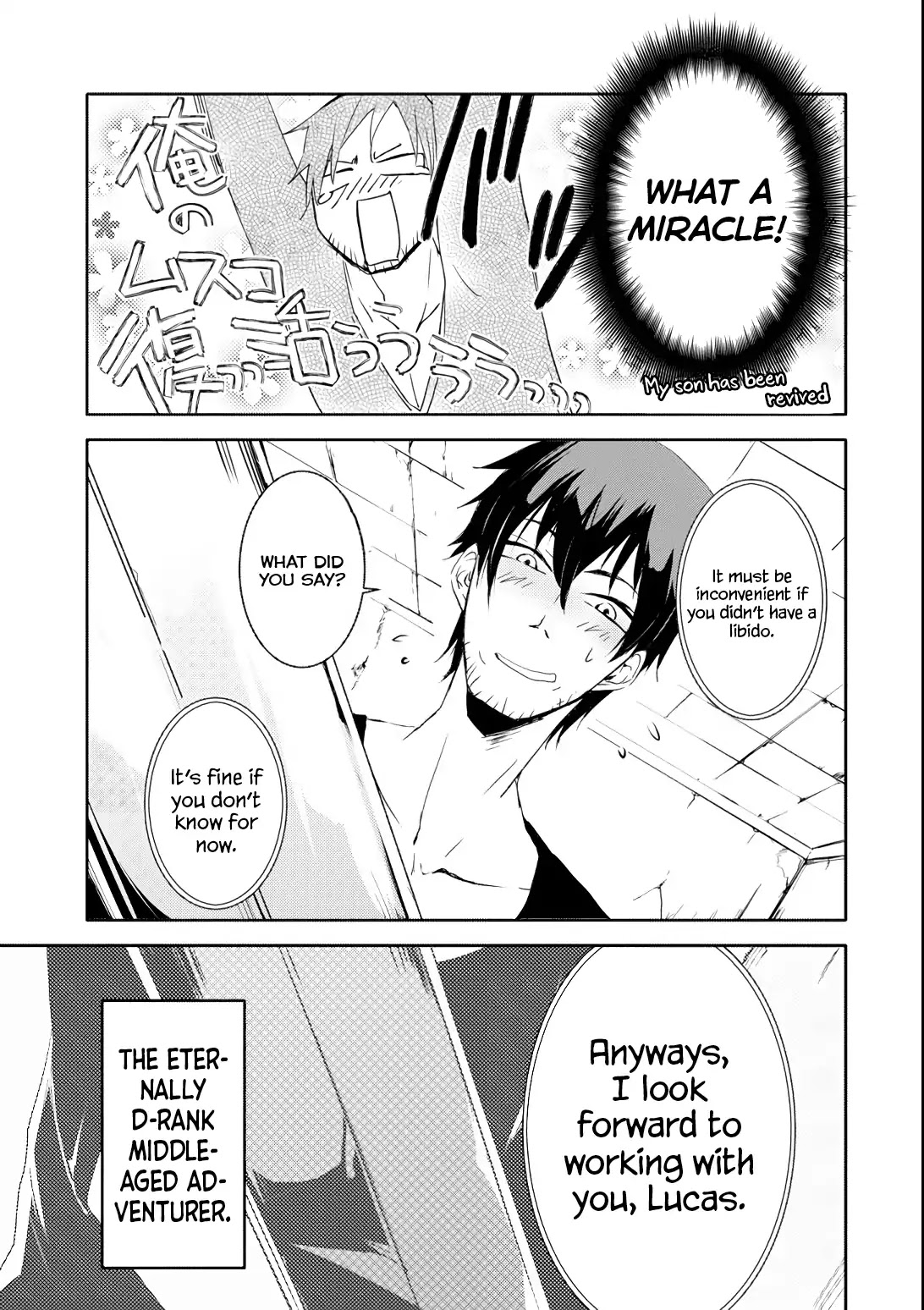 Mannen D-rank No Chuunen Boukensha, Yotta Ikioi De Densetsu No Ken Wo Hikkonuku Chapter 1 page 24 - Chapter 1