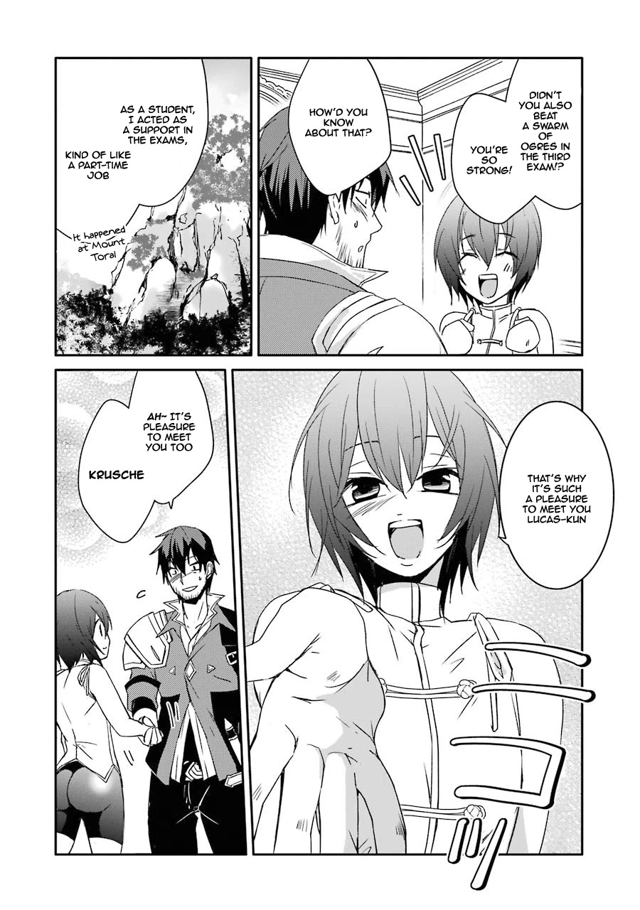 Mannen D-rank No Chuunen Boukensha, Yotta Ikioi De Densetsu No Ken Wo Hikkonuku Chapter 13 page 11 - Chapter 13: Knight Academy's Entrance Ceremony