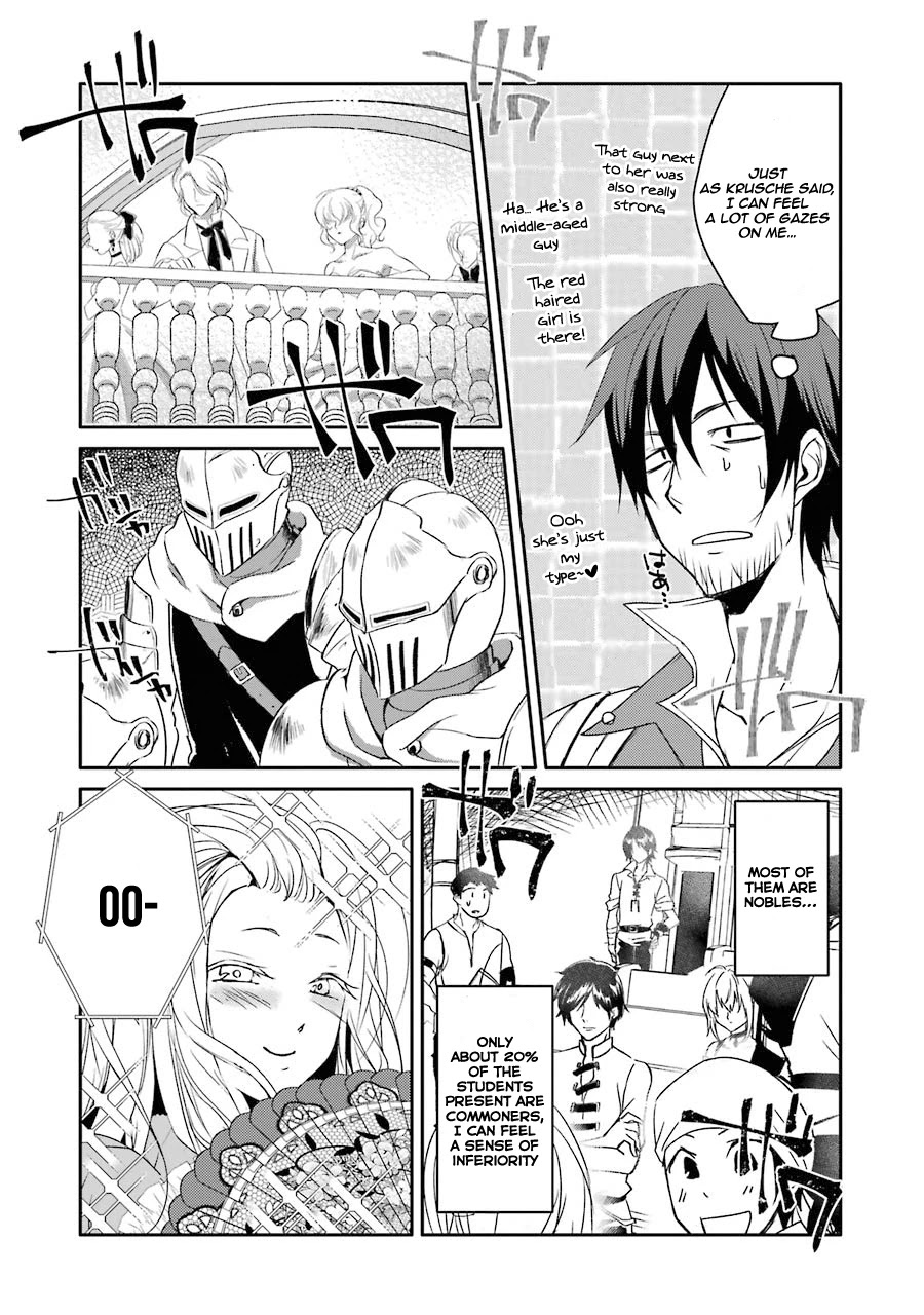 Mannen D-rank No Chuunen Boukensha, Yotta Ikioi De Densetsu No Ken Wo Hikkonuku Chapter 13 page 23 - Chapter 13: Knight Academy's Entrance Ceremony
