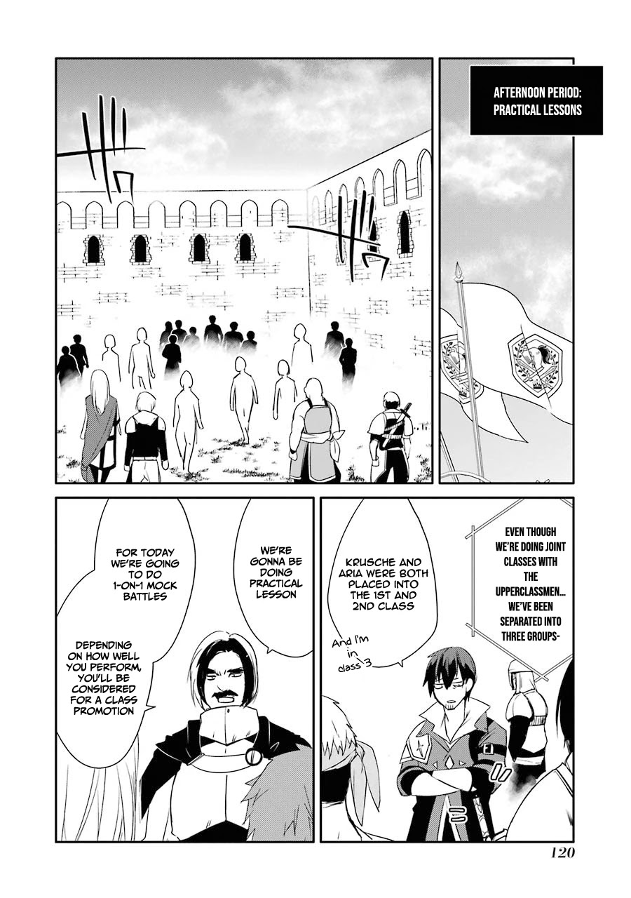 Mannen D-rank No Chuunen Boukensha, Yotta Ikioi De Densetsu No Ken Wo Hikkonuku Chapter 17 page 20 - Chapter 17: A student's first day