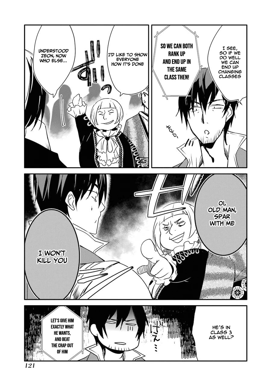 Mannen D-rank No Chuunen Boukensha, Yotta Ikioi De Densetsu No Ken Wo Hikkonuku Chapter 17 page 21 - Chapter 17: A student's first day