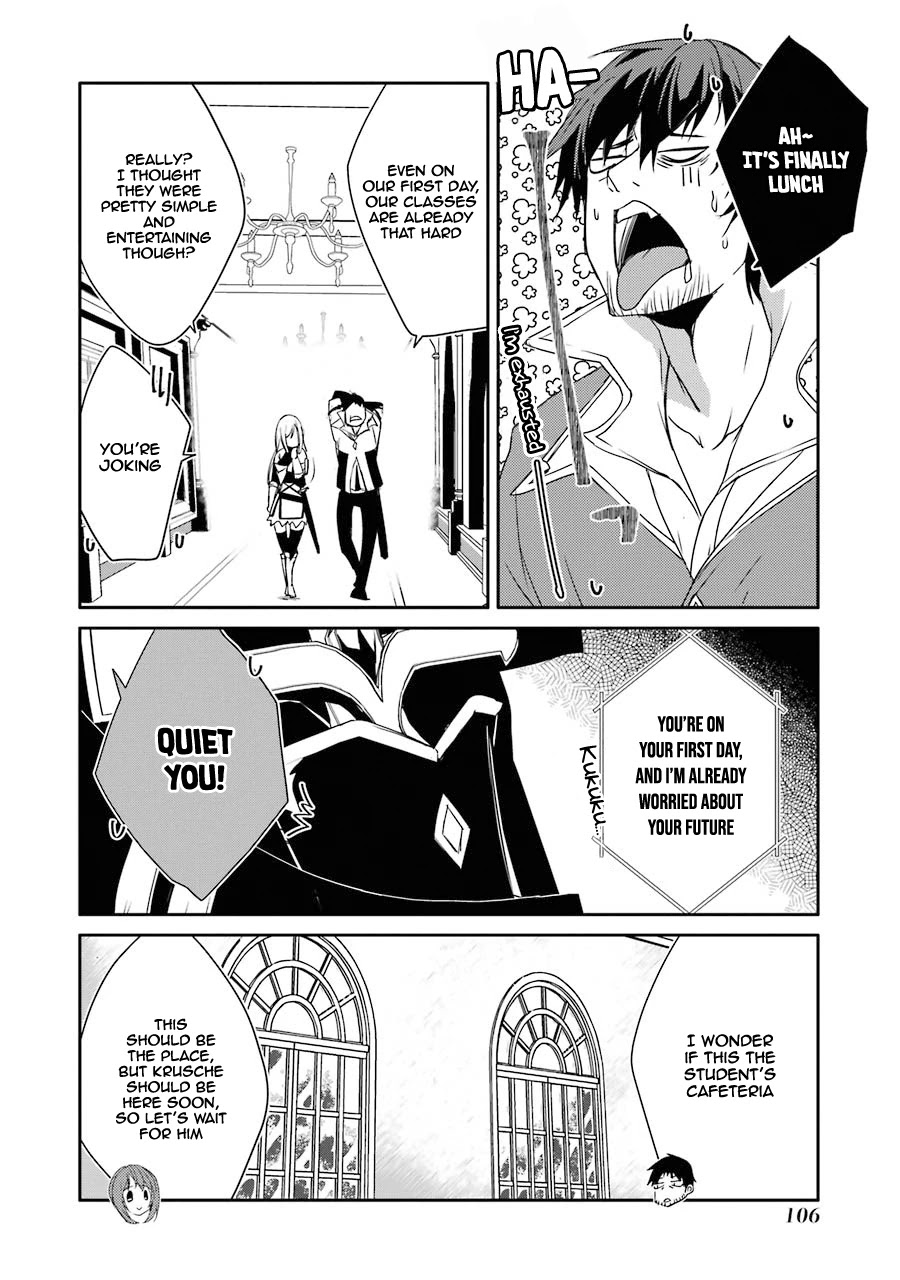 Mannen D-rank No Chuunen Boukensha, Yotta Ikioi De Densetsu No Ken Wo Hikkonuku Chapter 17 page 6 - Chapter 17: A student's first day