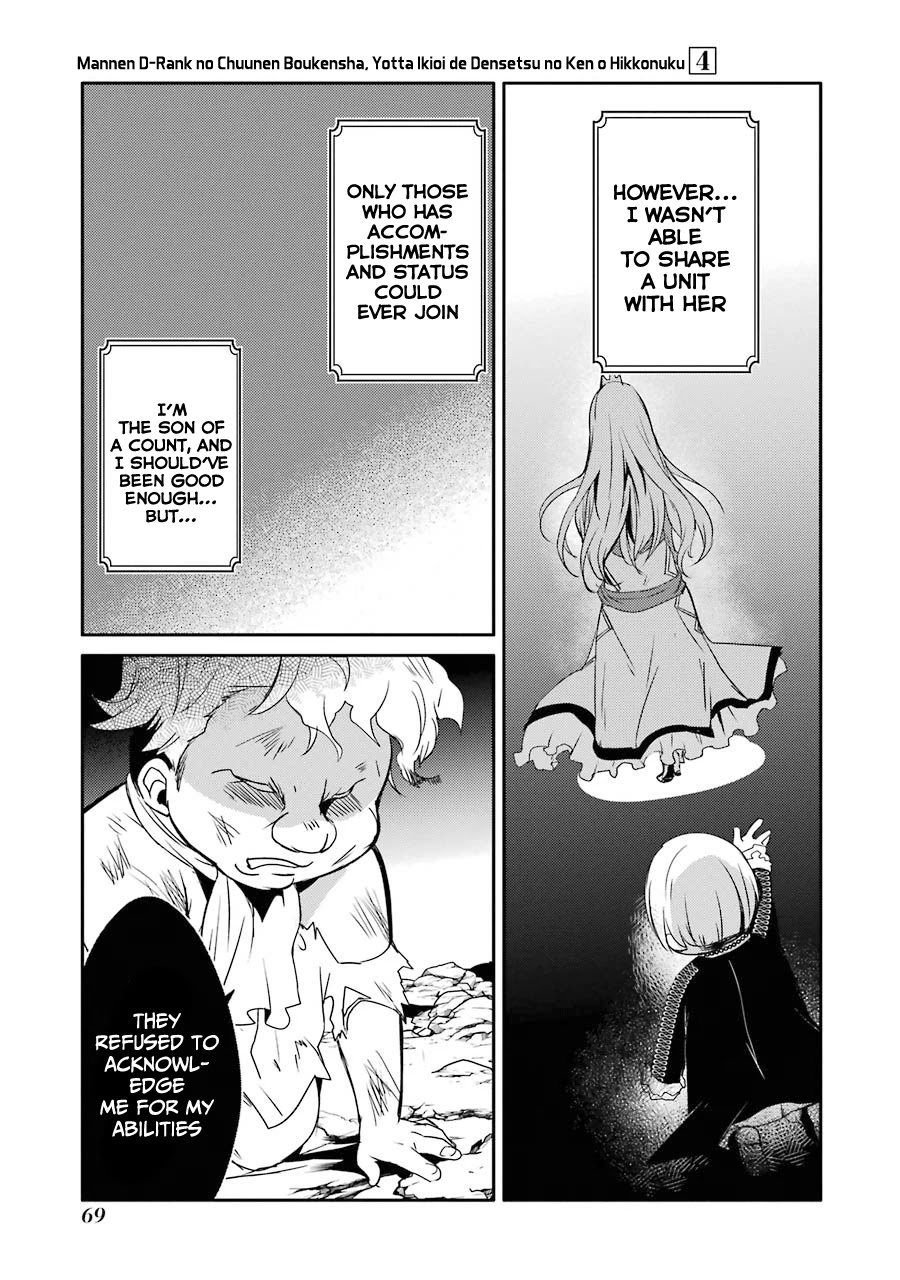 Mannen D-rank No Chuunen Boukensha, Yotta Ikioi De Densetsu No Ken Wo Hikkonuku Chapter 20 page 30 - Chapter 20: The Man Called Zeon