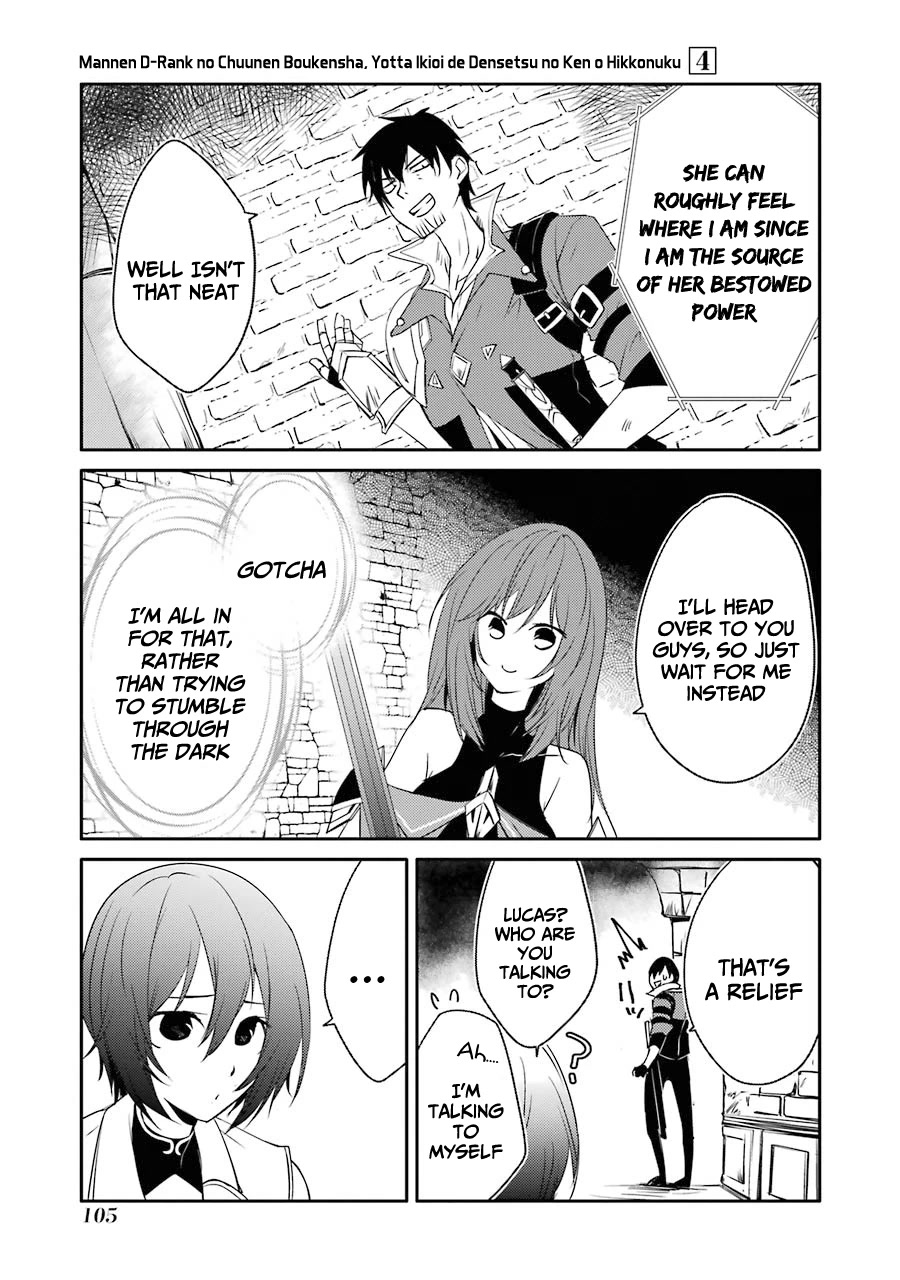 Mannen D-rank No Chuunen Boukensha, Yotta Ikioi De Densetsu No Ken Wo Hikkonuku Chapter 21 page 29 - Chapter 21: Zombie Panic!