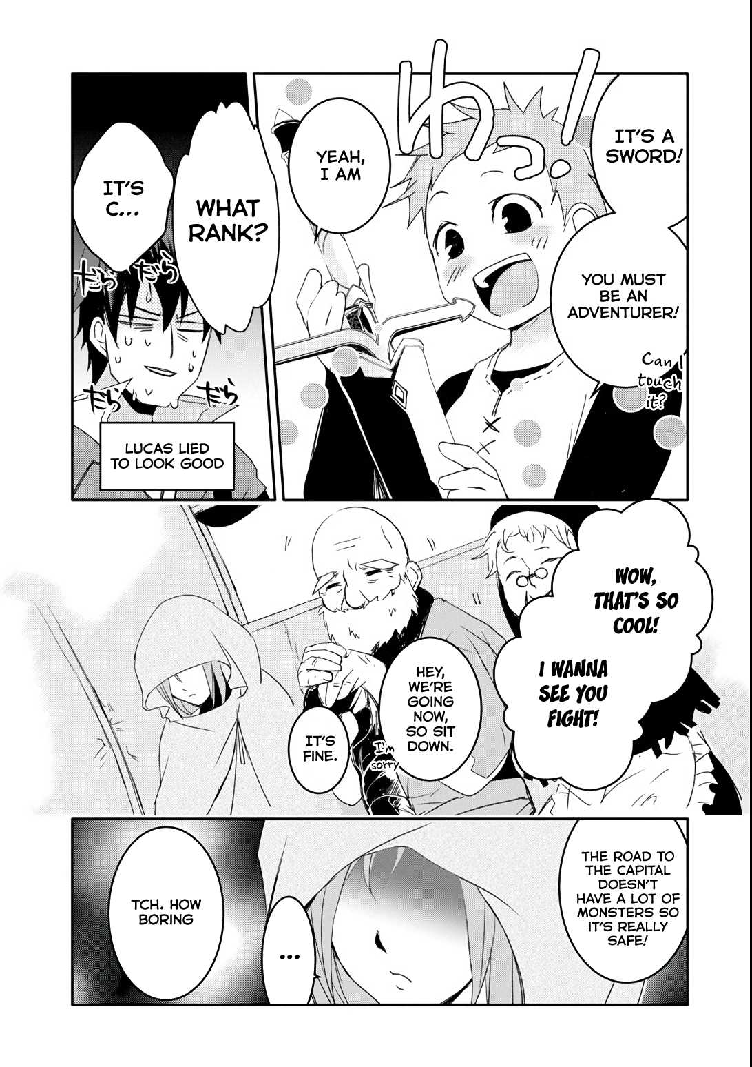Mannen D-rank No Chuunen Boukensha, Yotta Ikioi De Densetsu No Ken Wo Hikkonuku Chapter 4 page 10 - Chapter 4: The Turbulent Departure