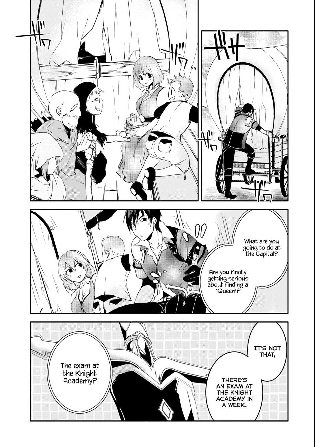 Mannen D-rank No Chuunen Boukensha, Yotta Ikioi De Densetsu No Ken Wo Hikkonuku Chapter 4 page 6 - Chapter 4: The Turbulent Departure
