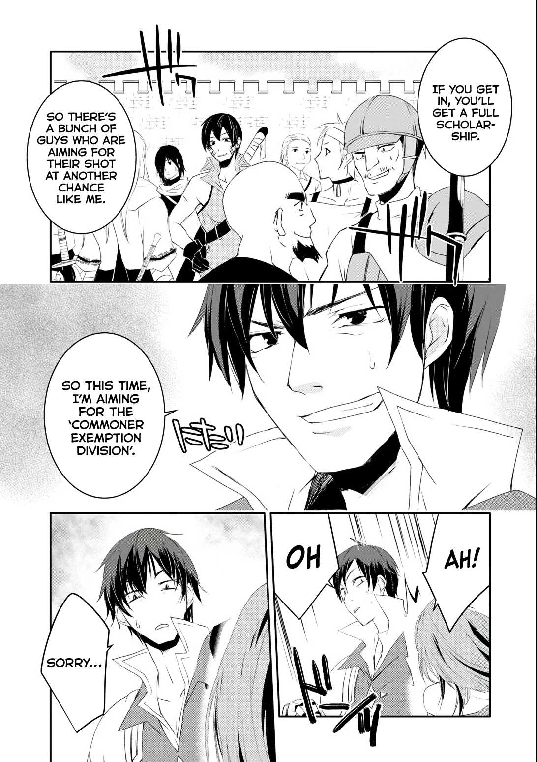 Mannen D-rank No Chuunen Boukensha, Yotta Ikioi De Densetsu No Ken Wo Hikkonuku Chapter 5 page 14 - Chapter 5: The Crimson Girl