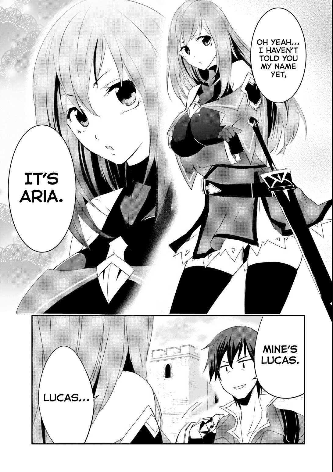 Mannen D-rank No Chuunen Boukensha, Yotta Ikioi De Densetsu No Ken Wo Hikkonuku Chapter 5 page 16 - Chapter 5: The Crimson Girl