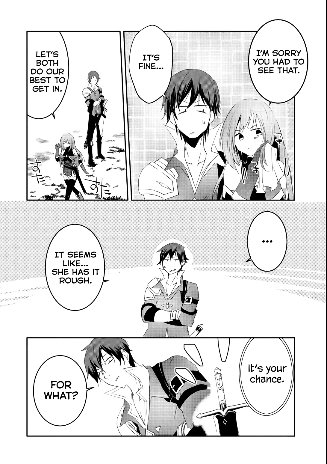 Mannen D-rank No Chuunen Boukensha, Yotta Ikioi De Densetsu No Ken Wo Hikkonuku Chapter 5 page 21 - Chapter 5: The Crimson Girl