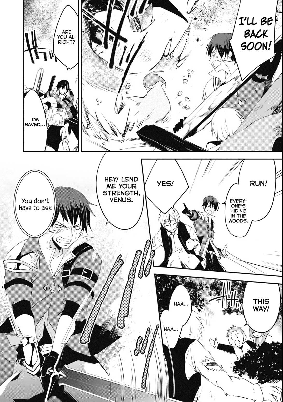 Mannen D-rank No Chuunen Boukensha, Yotta Ikioi De Densetsu No Ken Wo Hikkonuku Chapter 5 page 5 - Chapter 5: The Crimson Girl