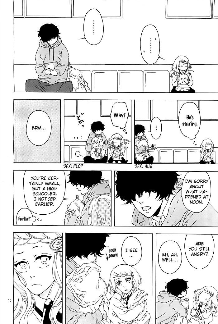 Mannin Densha to Watashi to Kare Chapter 0 page 11 - Chapter 0