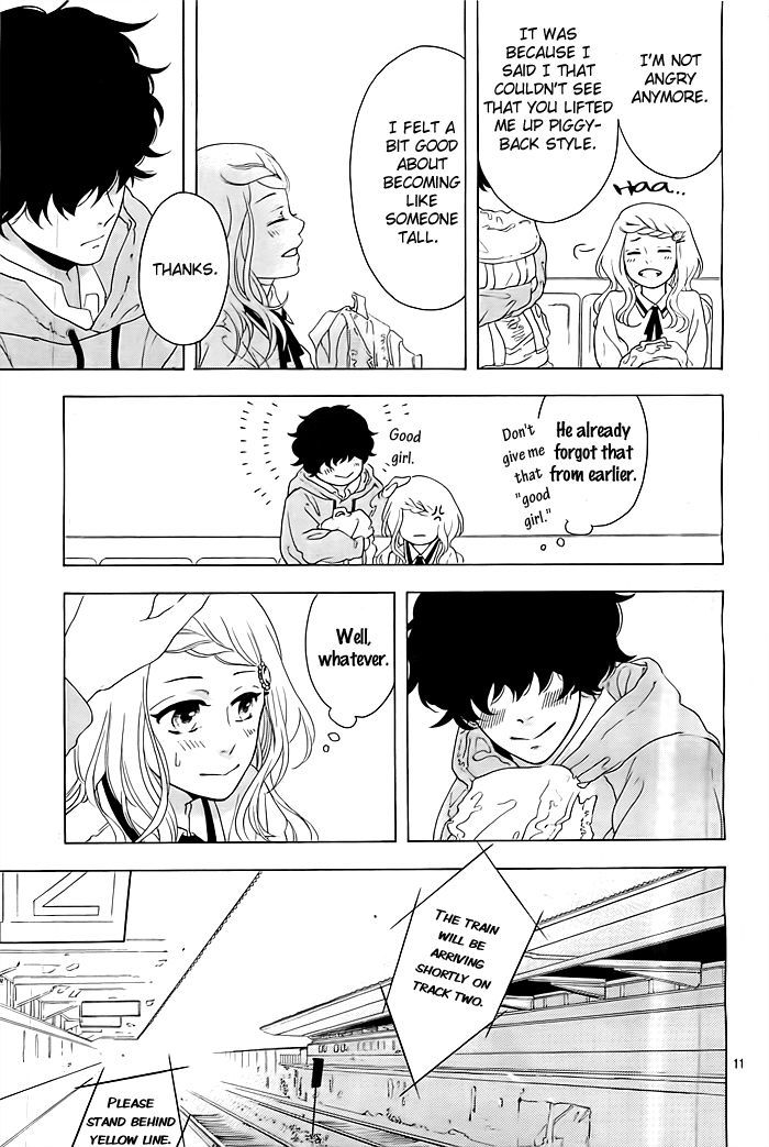 Mannin Densha to Watashi to Kare Chapter 0 page 12 - Chapter 0