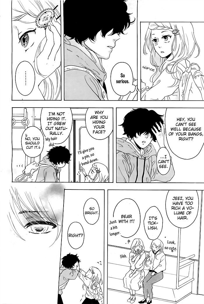 Mannin Densha to Watashi to Kare Chapter 0 page 15 - Chapter 0