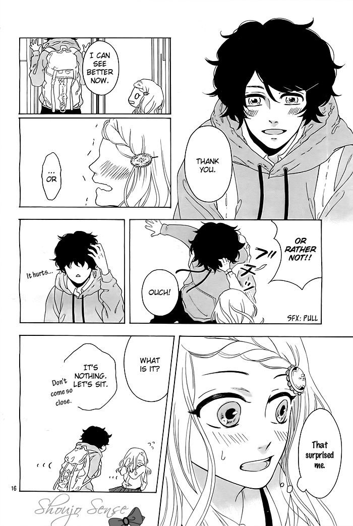 Mannin Densha to Watashi to Kare Chapter 0 page 17 - Chapter 0