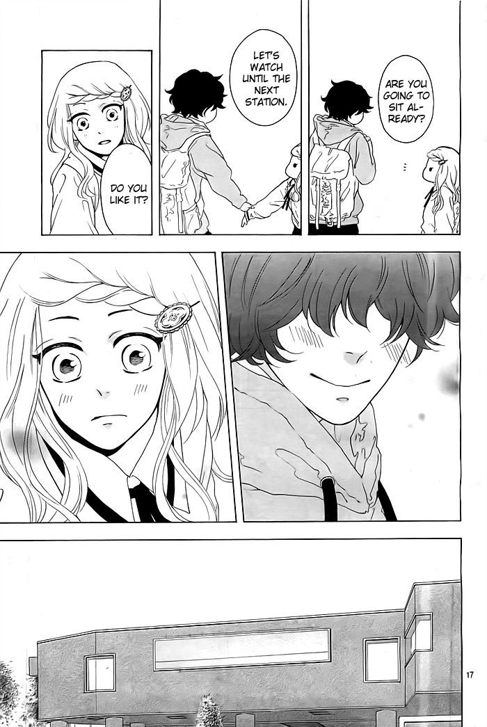 Mannin Densha to Watashi to Kare Chapter 0 page 18 - Chapter 0