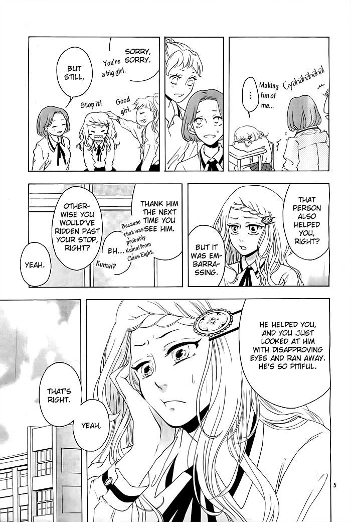 Mannin Densha to Watashi to Kare Chapter 0 page 6 - Chapter 0