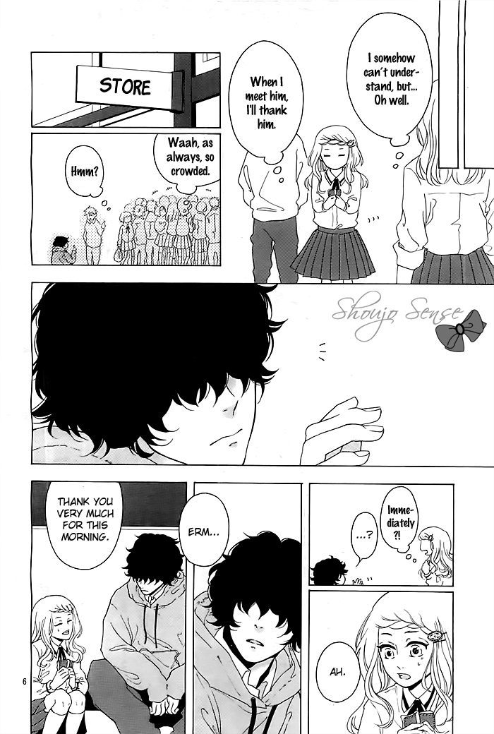 Mannin Densha to Watashi to Kare Chapter 0 page 7 - Chapter 0