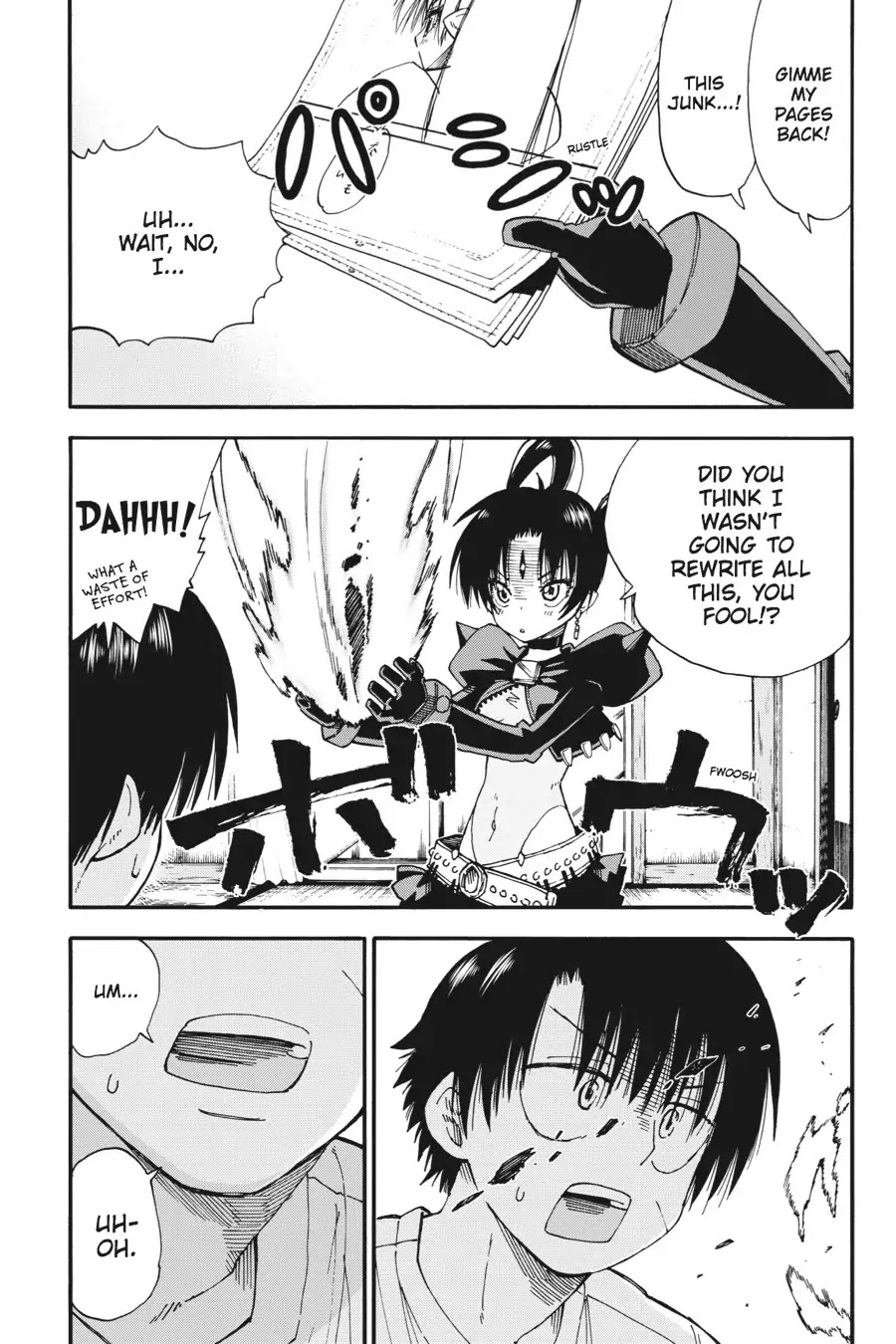 Mansen Maou Shoujo Ena-sama Chapter 12 page 17 - Chapter 12: Vol.3 12th Period: Sorrow in Fiction and Reality