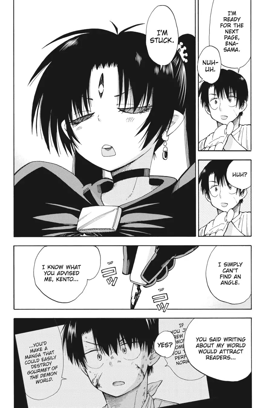 Mansen Maou Shoujo Ena-sama Chapter 12 page 8 - Chapter 12: Vol.3 12th Period: Sorrow in Fiction and Reality
