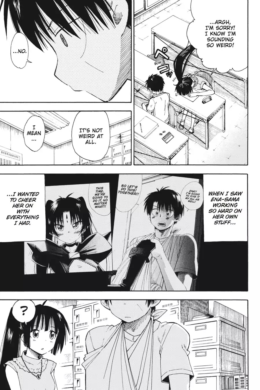 Mansen Maou Shoujo Ena-sama Chapter 14 page 21 - Chapter 14: Vol.3 14th Period: Walking the Path to Your Dreams