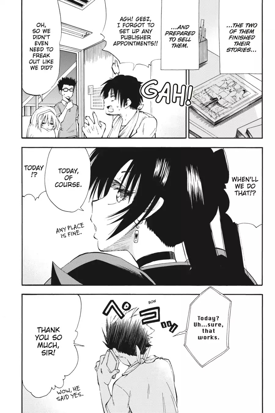 Mansen Maou Shoujo Ena-sama Chapter 15 page 11 - Chapter 15: Vol.3 15th Period: How to Become a Manga Artist