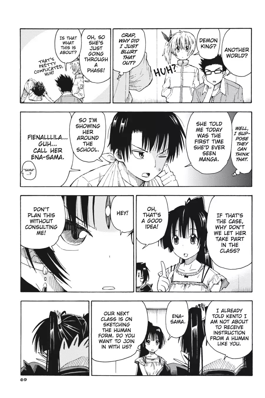 Mansen Maou Shoujo Ena-sama Chapter 2 page 19 - Chapter 2: Vol.1 2nd Period: Suggestions for Conquest