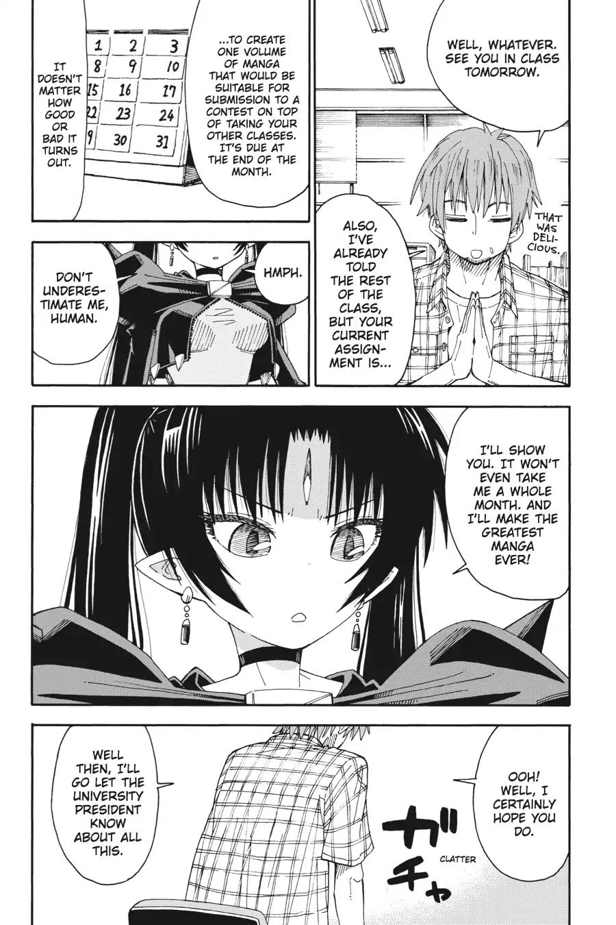 Mansen Maou Shoujo Ena-sama Chapter 3 page 10 - Chapter 3: Vol.1 3rd Period: Manga and Living