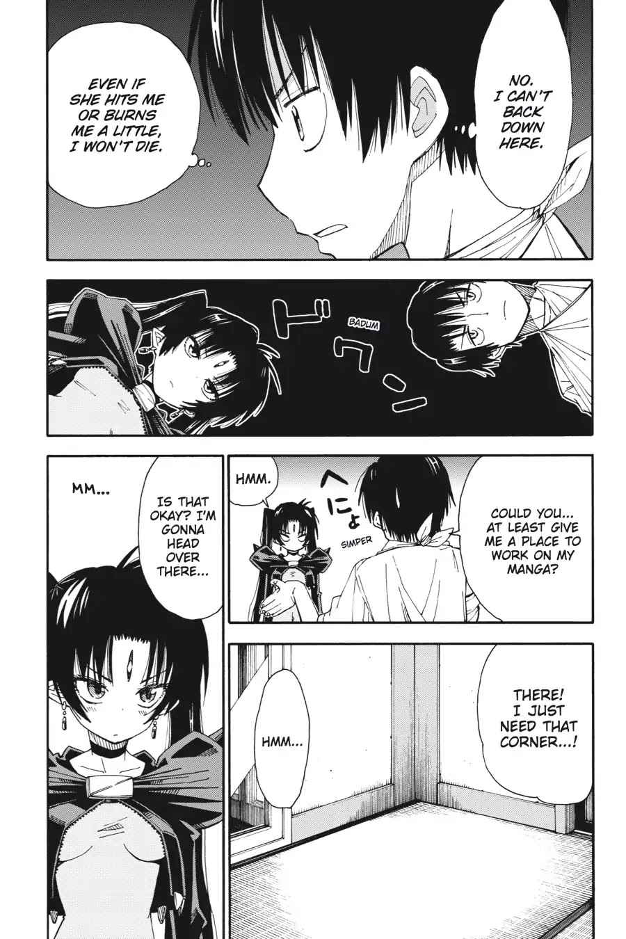 Mansen Maou Shoujo Ena-sama Chapter 3 page 17 - Chapter 3: Vol.1 3rd Period: Manga and Living