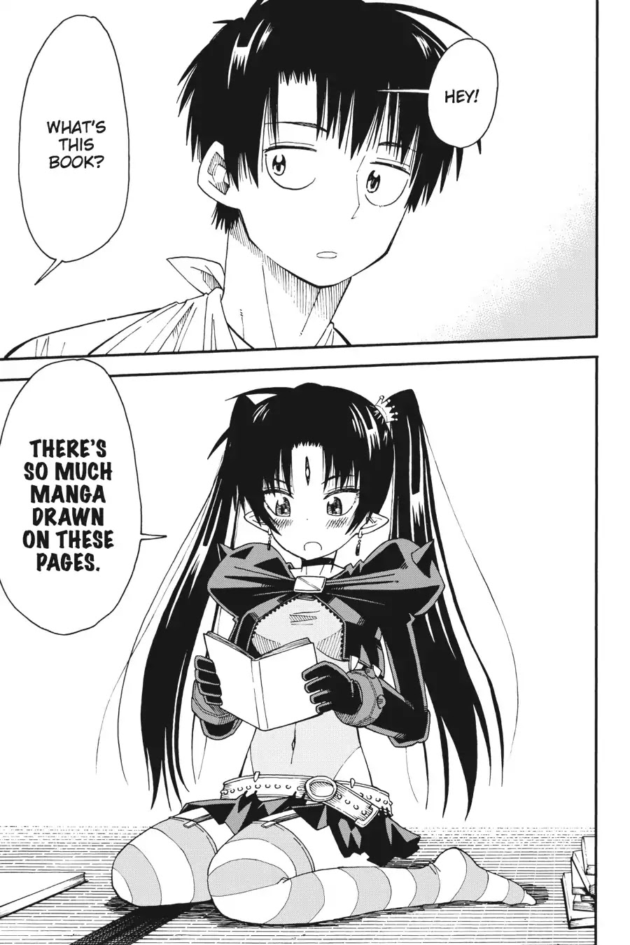 Mansen Maou Shoujo Ena-sama Chapter 3 page 19 - Chapter 3: Vol.1 3rd Period: Manga and Living