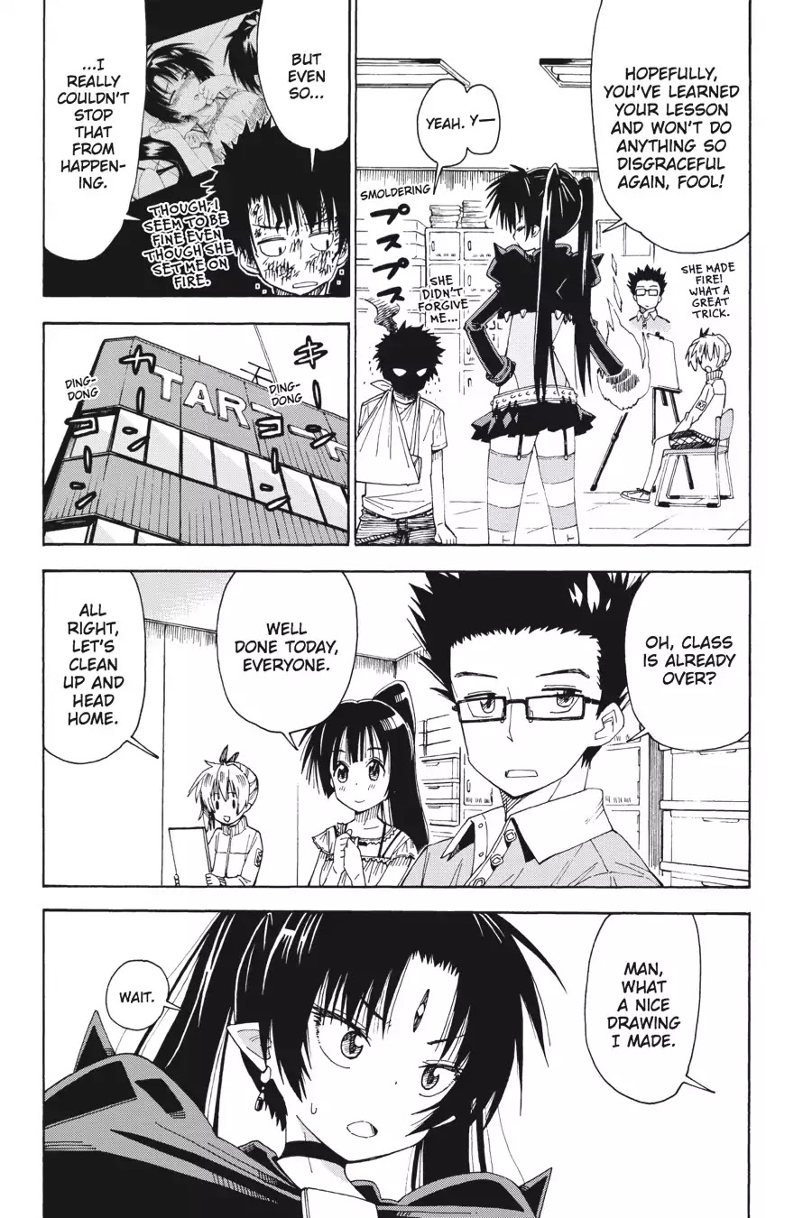 Mansen Maou Shoujo Ena-sama Chapter 3 page 2 - Chapter 3: Vol.1 3rd Period: Manga and Living