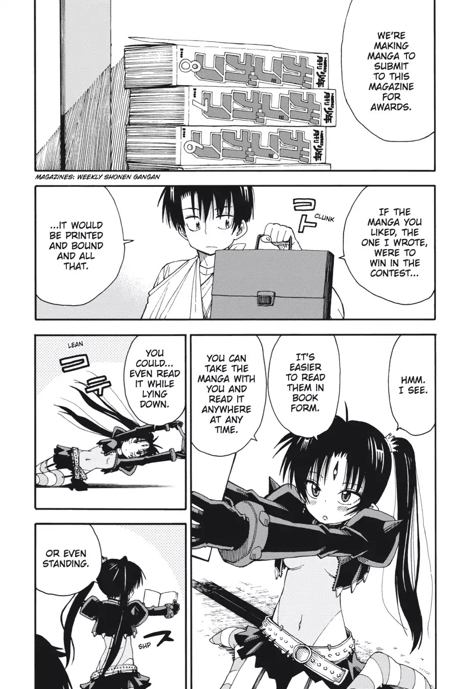 Mansen Maou Shoujo Ena-sama Chapter 3 page 21 - Chapter 3: Vol.1 3rd Period: Manga and Living