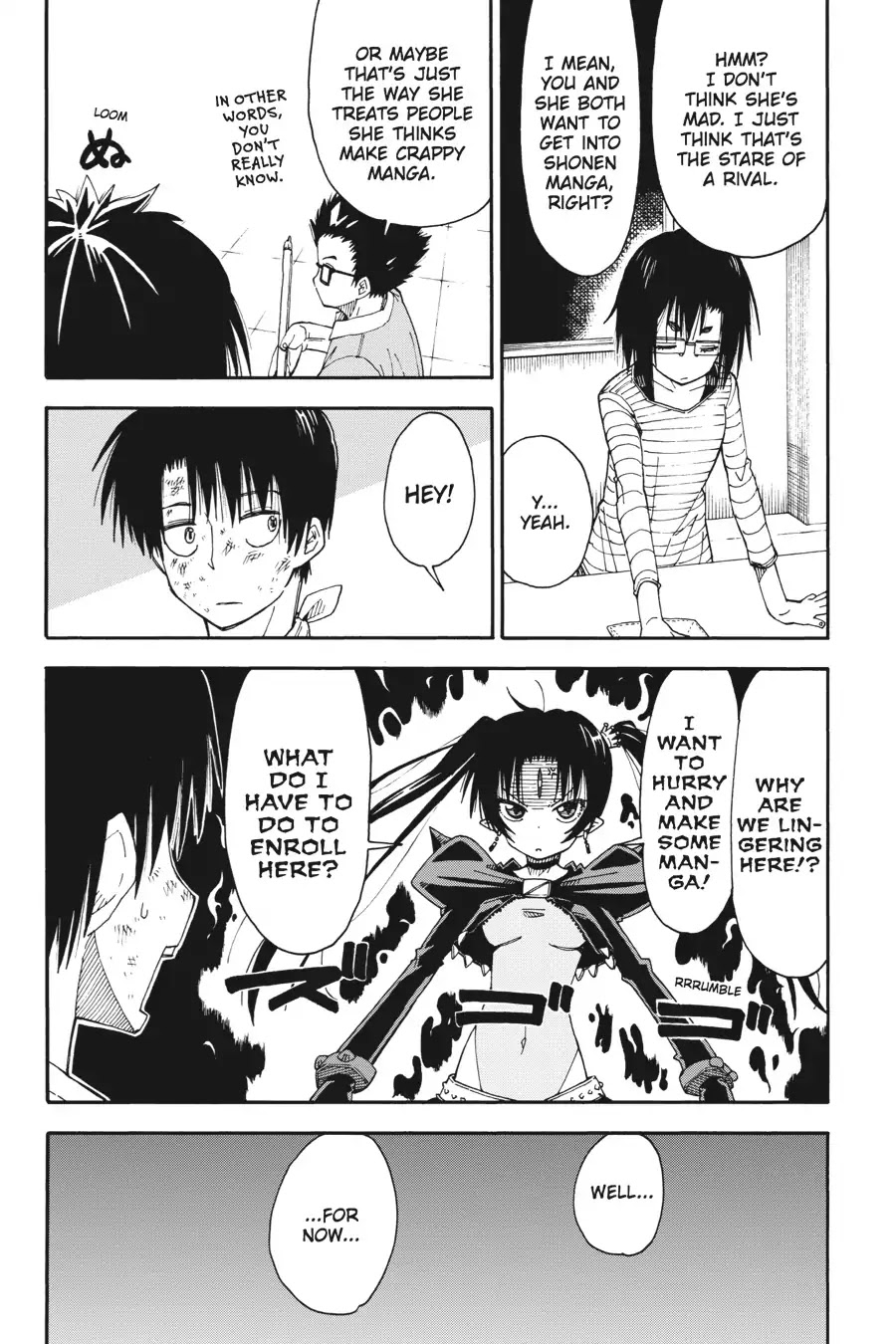 Mansen Maou Shoujo Ena-sama Chapter 3 page 6 - Chapter 3: Vol.1 3rd Period: Manga and Living