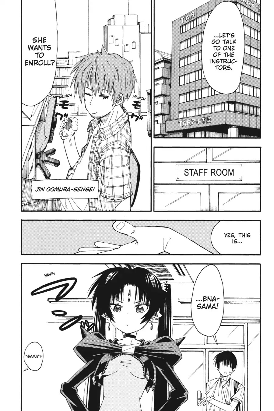 Mansen Maou Shoujo Ena-sama Chapter 3 page 7 - Chapter 3: Vol.1 3rd Period: Manga and Living