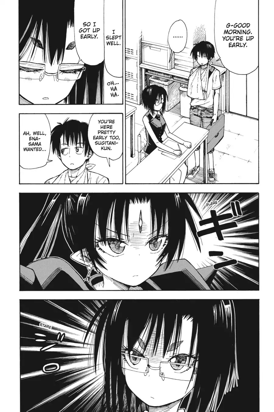 Mansen Maou Shoujo Ena-sama Chapter 4 page 11 - Chapter 4: Vol.1 4th Period: Learning to Use His Left Hand