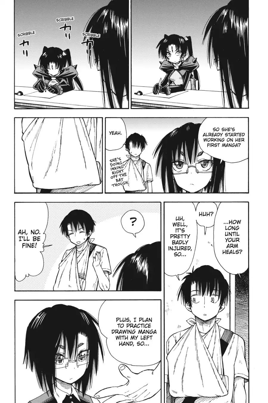 Mansen Maou Shoujo Ena-sama Chapter 4 page 12 - Chapter 4: Vol.1 4th Period: Learning to Use His Left Hand
