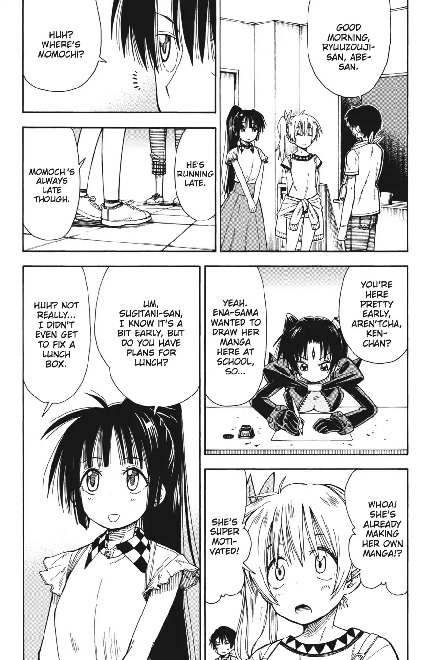 Mansen Maou Shoujo Ena-sama Chapter 4 page 14 - Chapter 4: Vol.1 4th Period: Learning to Use His Left Hand