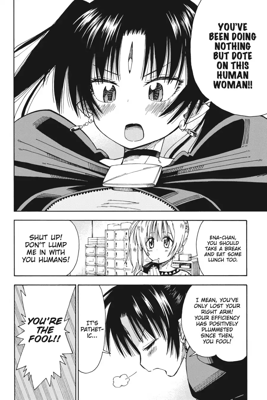 Mansen Maou Shoujo Ena-sama Chapter 4 page 22 - Chapter 4: Vol.1 4th Period: Learning to Use His Left Hand