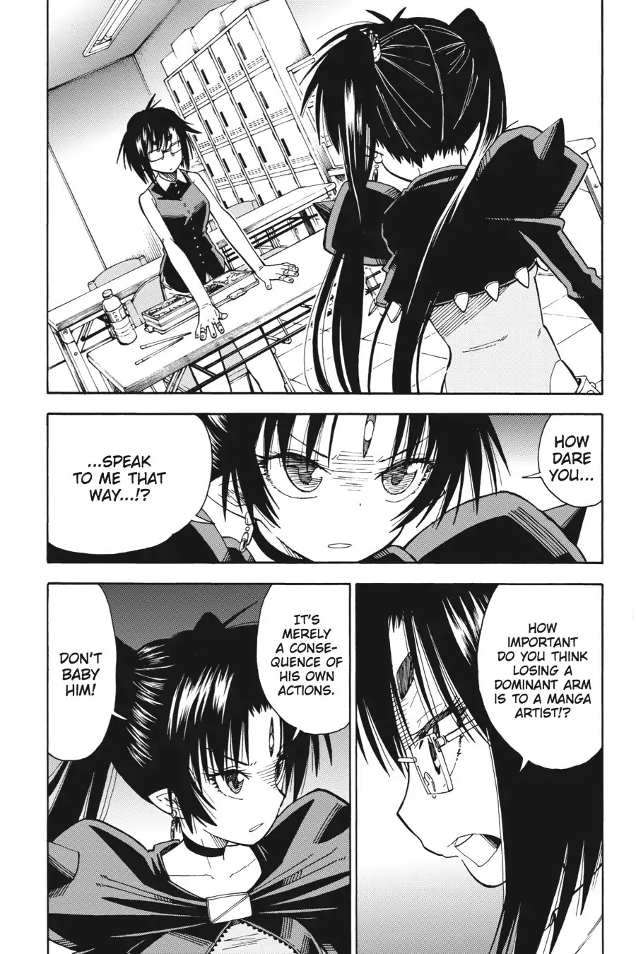 Mansen Maou Shoujo Ena-sama Chapter 4 page 23 - Chapter 4: Vol.1 4th Period: Learning to Use His Left Hand