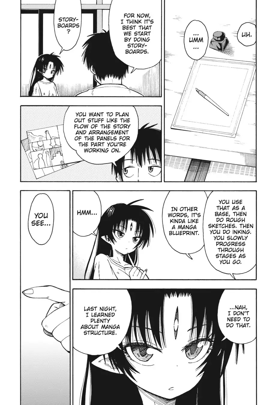 Mansen Maou Shoujo Ena-sama Chapter 4 page 5 - Chapter 4: Vol.1 4th Period: Learning to Use His Left Hand