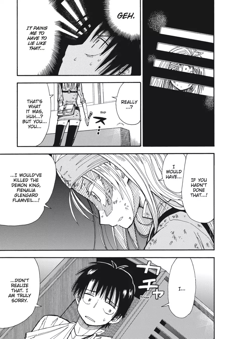 Mansen Maou Shoujo Ena-sama Chapter 6 page 25 - Chapter 6: Vol.2 6th Period: The Demon King and Hero 101