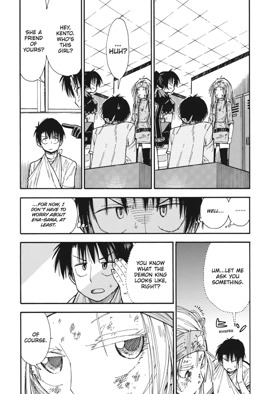 Mansen Maou Shoujo Ena-sama Chapter 6 page 31 - Chapter 6: Vol.2 6th Period: The Demon King and Hero 101