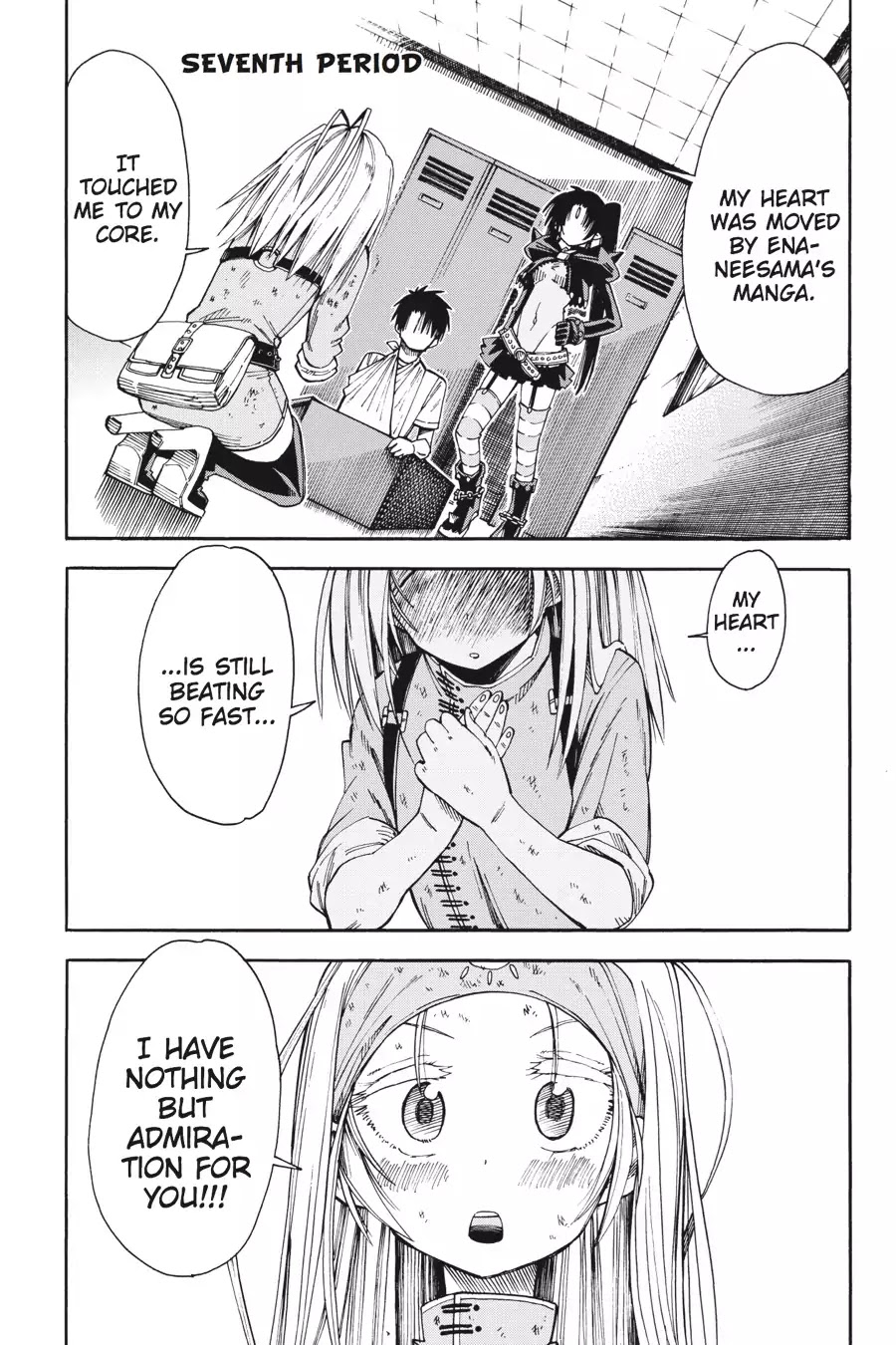 Mansen Maou Shoujo Ena-sama Chapter 7 page 1 - Chapter 7: Vol.2 7th Period: The Hero's Goal and How To Achieve It